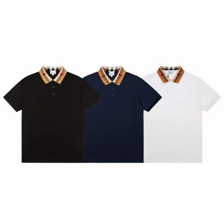 Picture of Burberry Polo Shirts Short _SKUBurberryM-3XL8qn7229389